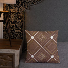 Load image into Gallery viewer, Chocolemonilla Brown Premium Pillow
