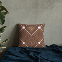 Load image into Gallery viewer, Chocolemonilla Brown Premium Pillow

