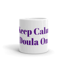 Load image into Gallery viewer, Doula On White glossy mug
