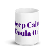 Load image into Gallery viewer, Doula On White glossy mug
